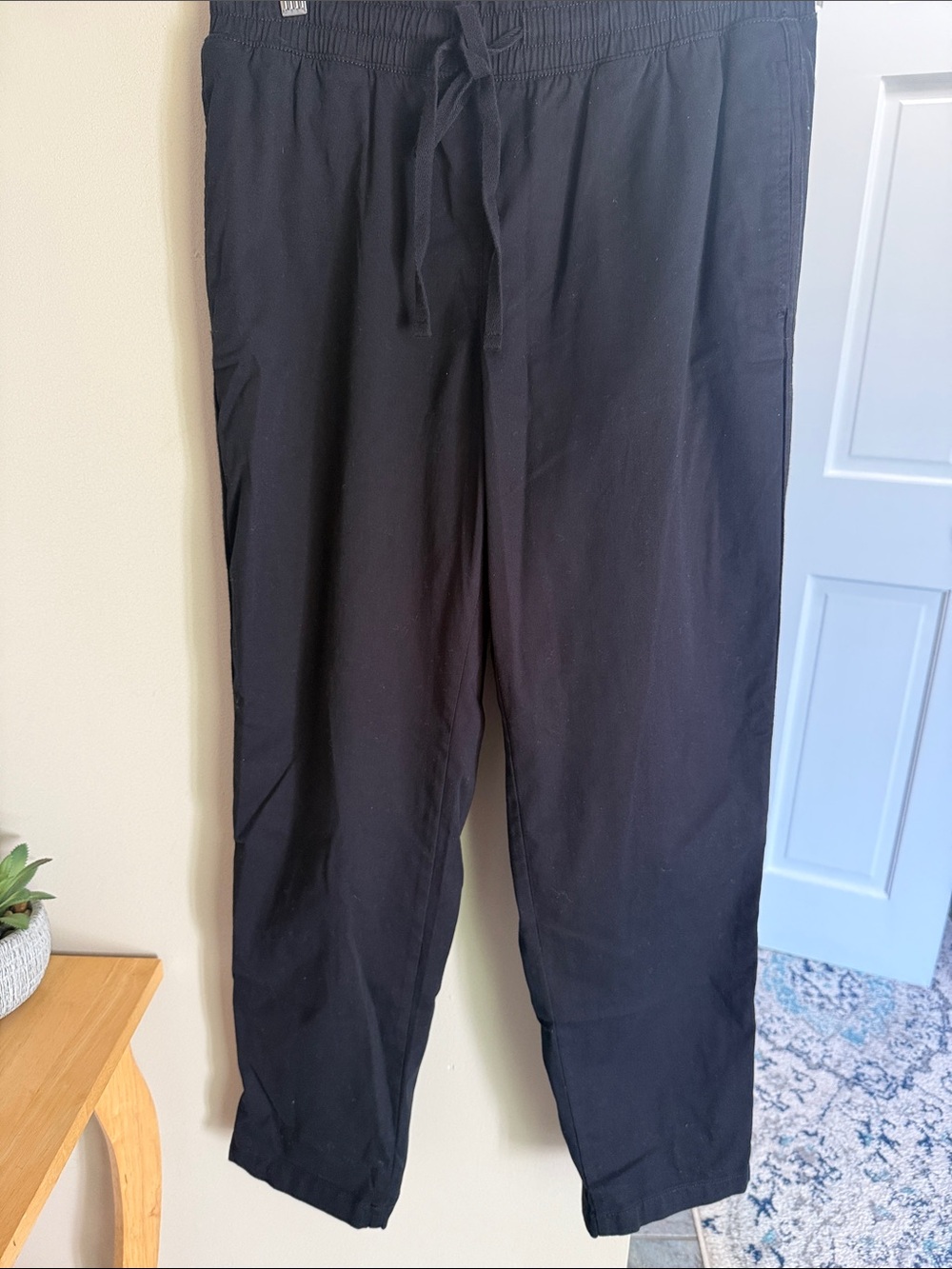 Style & Co. pull on mid rise straight fit twill pants